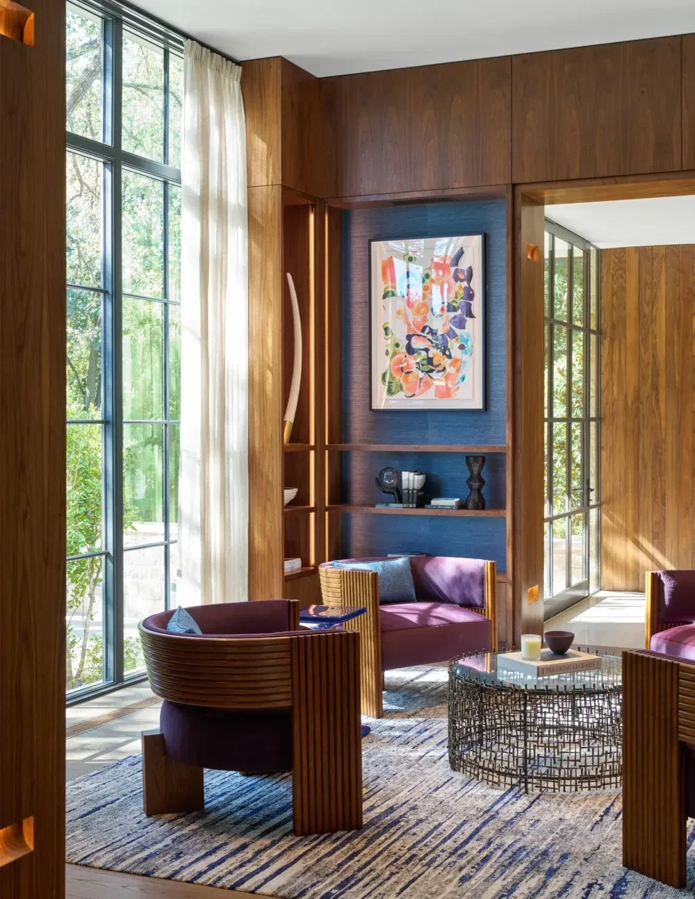 Finished Lexington Ave walnut room